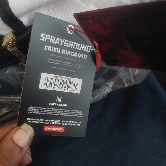 Super Limited Sprayground Faith Ringgold Backpack - Picture 12 of 12